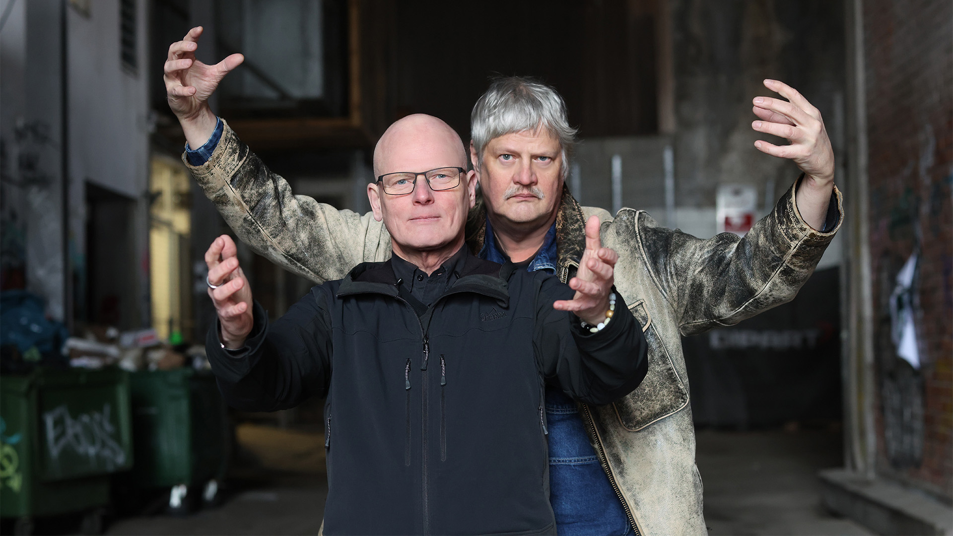Magnus Ny-Magnum Nilsson och Burt von Bolton (foto: Erik Brodin)